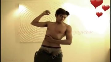 Several guys show off their bodies in auditions