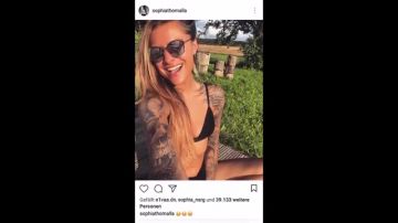 Sophia Thomalla ma obsesję na punkcie Instagrama