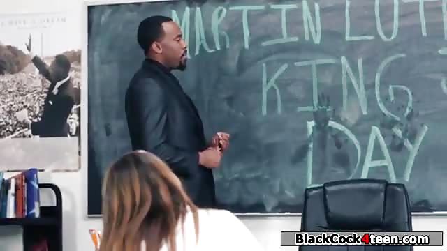 Hot Brunette Sucks Black Professors Dick Porndroids
